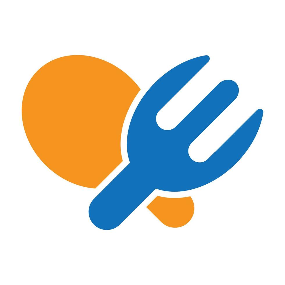 spoon and fork logo vector