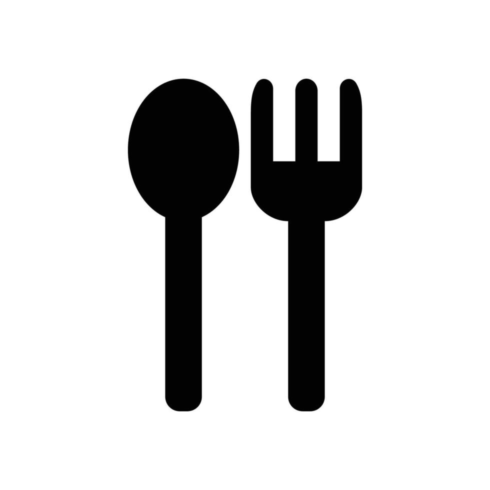 spoon and fork logo vector