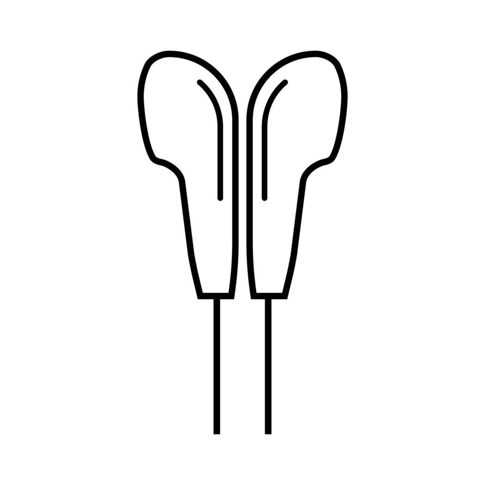 icono de logotipo de auriculares vector