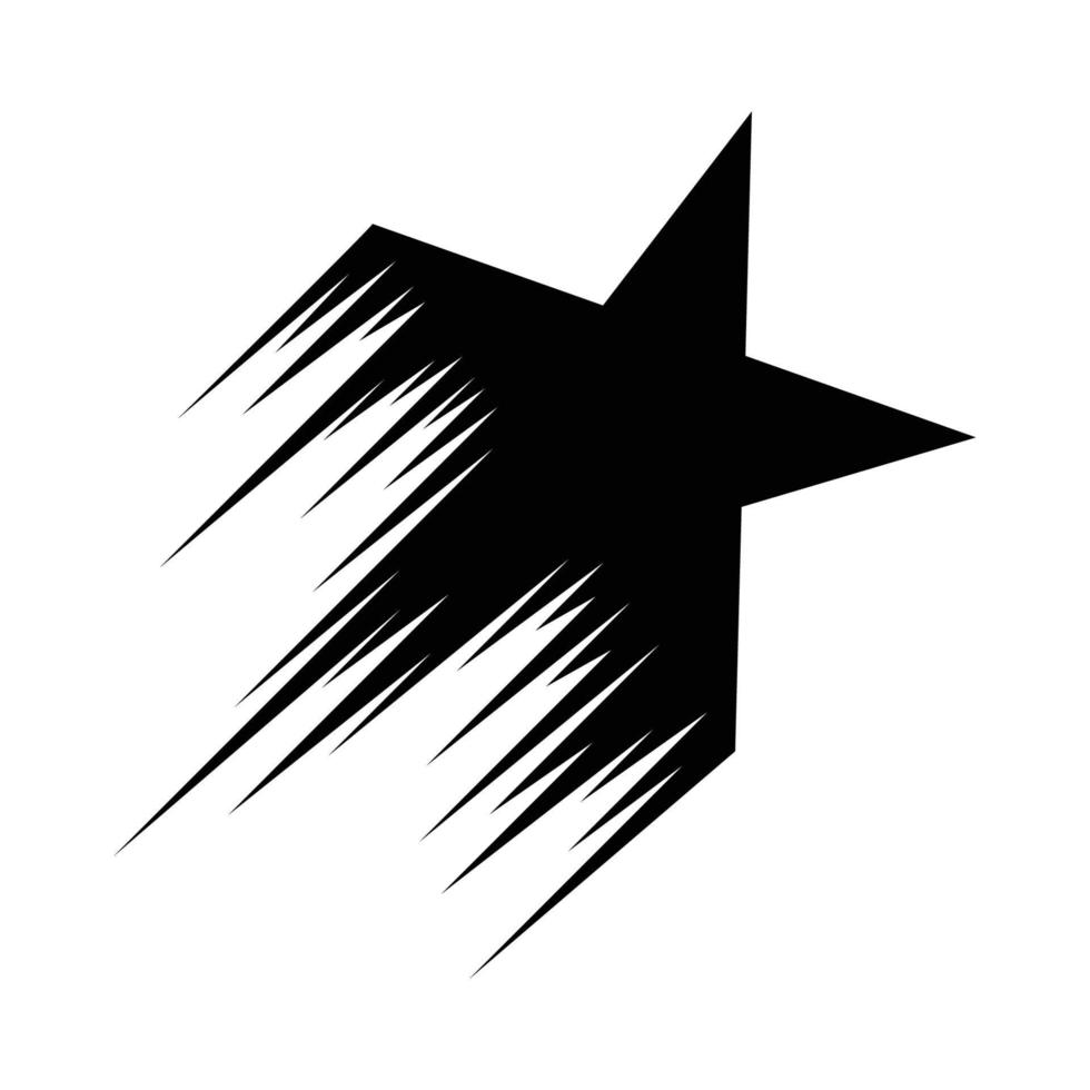 simple and trendy star logo illustration design vector