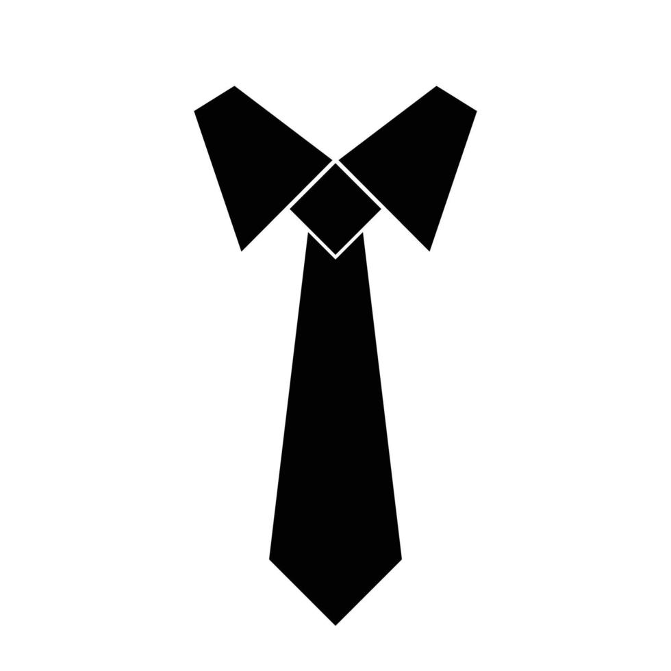 simple tie logo vector template