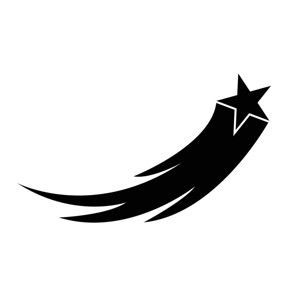 simple and trendy star logo illustration design vector