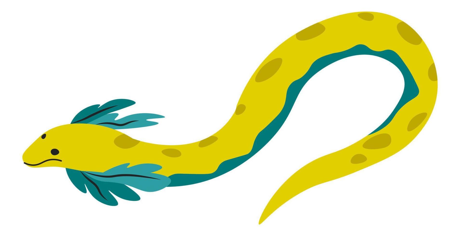 Anguis fragilis reptile animal, lizard or snake vector