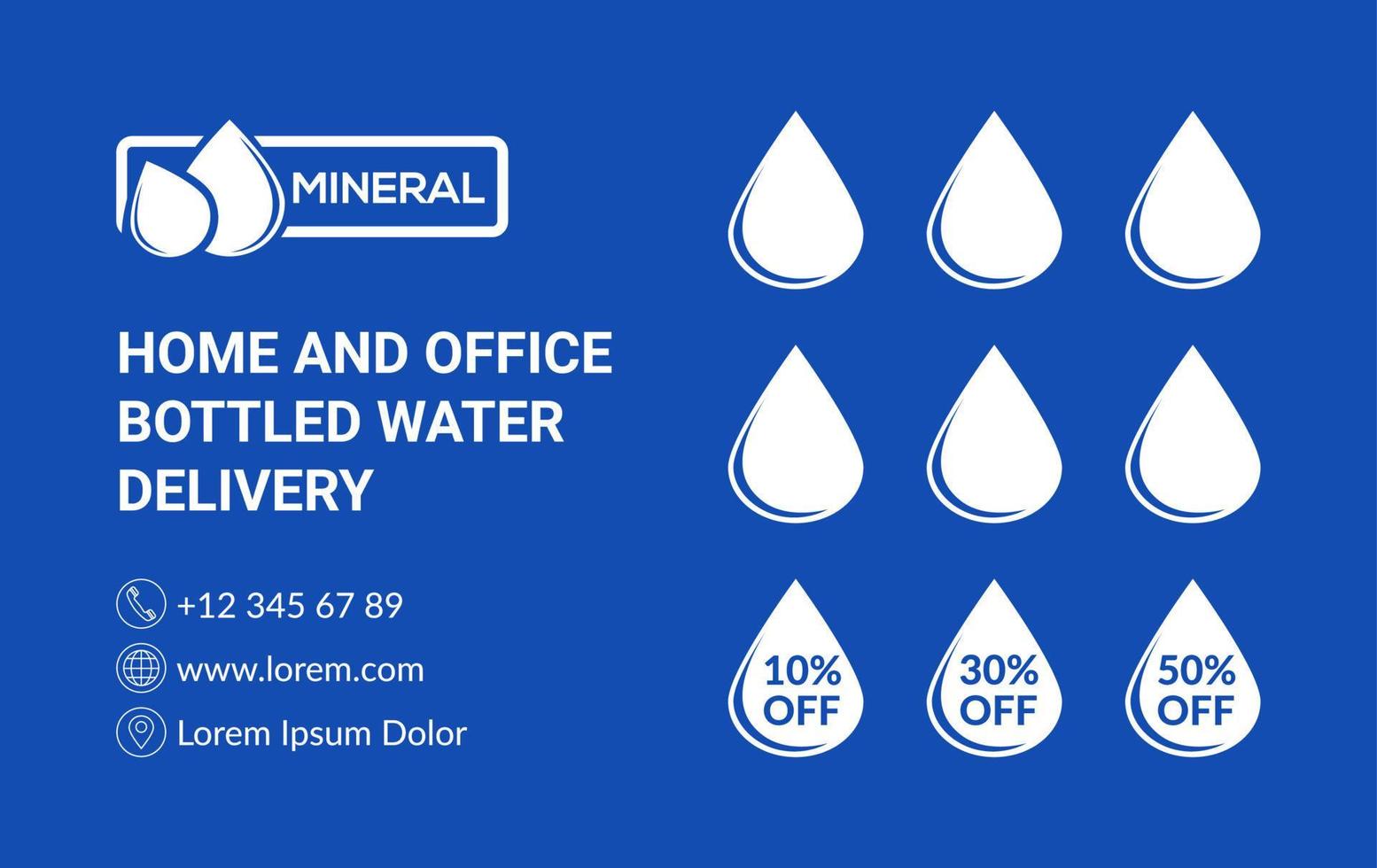 Home and office bottled water delivery service 17743131 Vector Art at