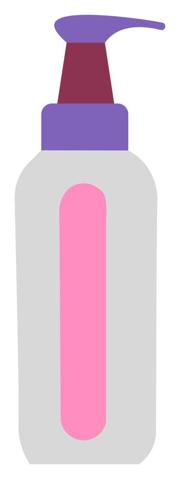 Cosmetic products and hygiene, facial skin care vector