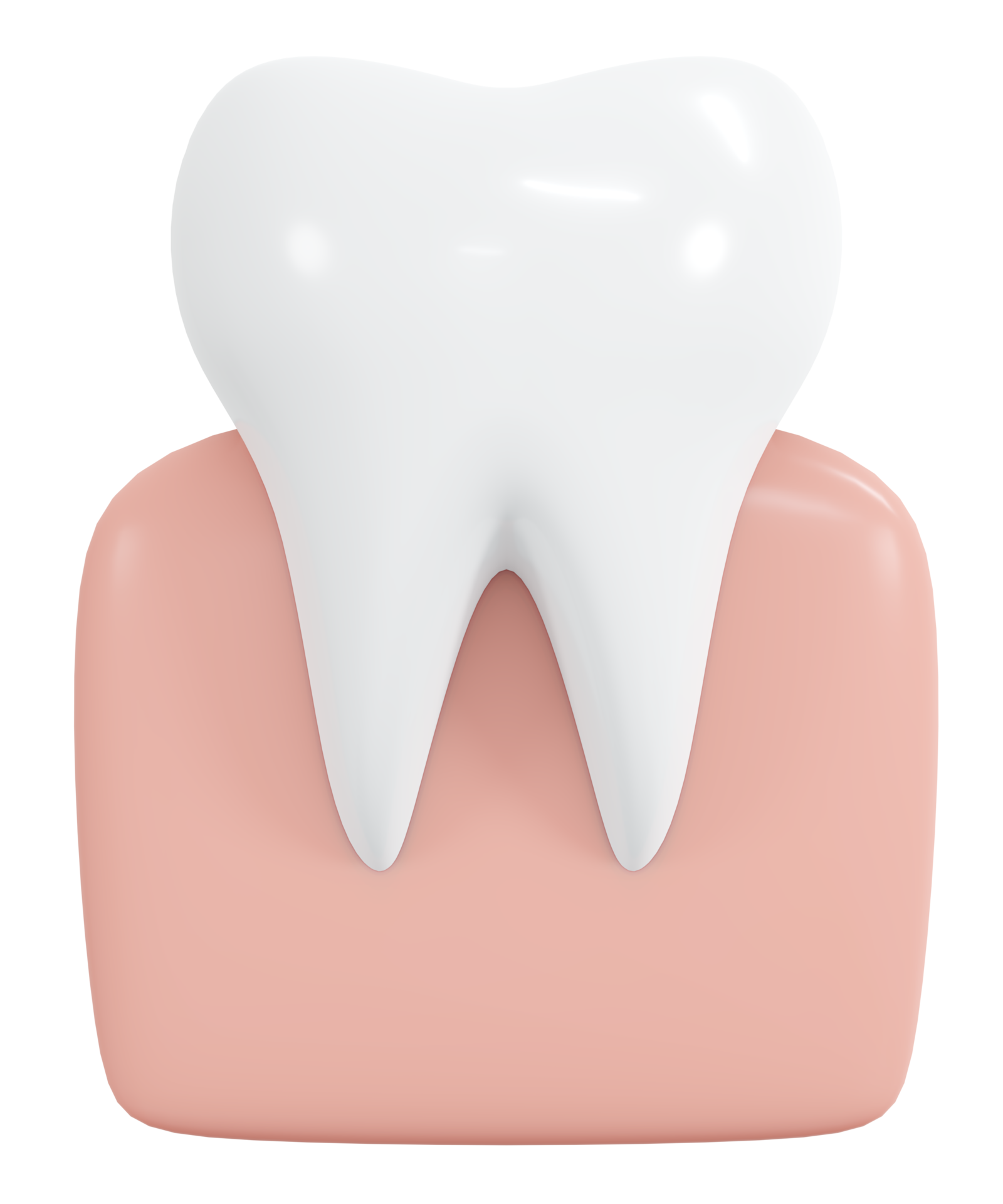 Free 3D Rendering healthy tooth with gum icon cartoon style. 3D Render  illustration. 17743357 PNG with Transparent Background