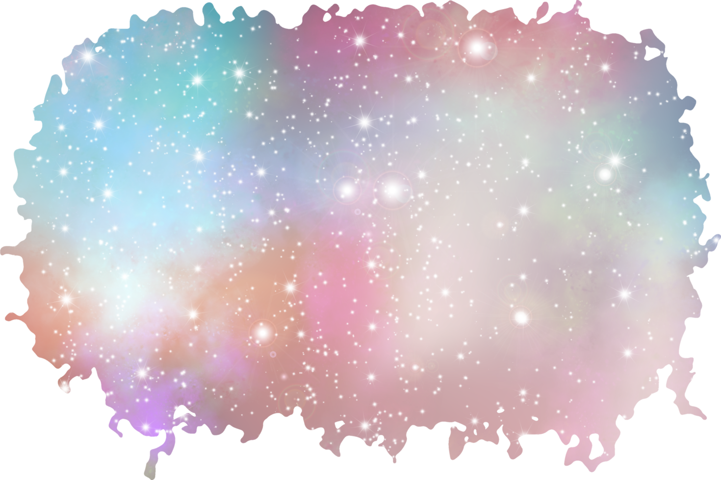 Sublimationspinsel Galaxie Weltraum Hintergrund png