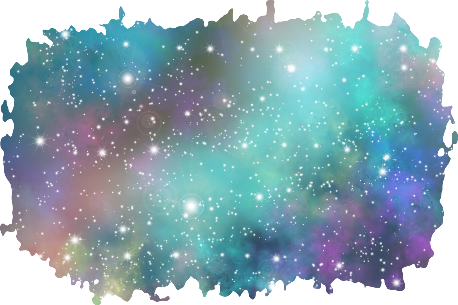 Sublimation brush  Galaxy Space background png