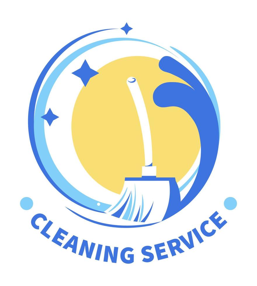 Cleaning service, housekeeping and tidying up vector