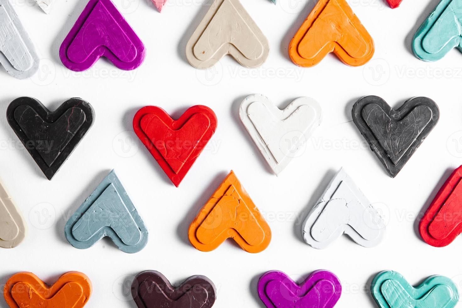 Texture with love hearts for design. Valentines day card concept. Heart for Valentines Day greeting card. Love is. photo