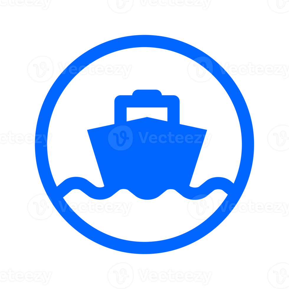 fartyg ikon för frakt leverans png