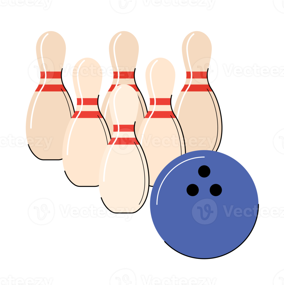 bowling strike isolated png
