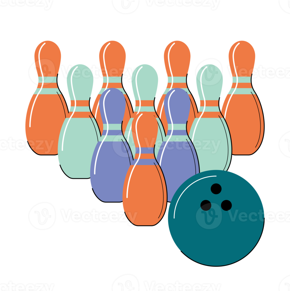 bowlingstreik isoliert png