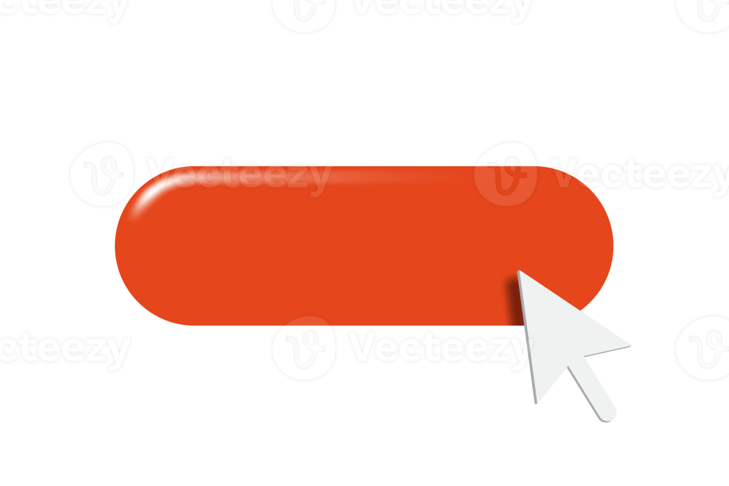 cursor pointing to orange search bar png