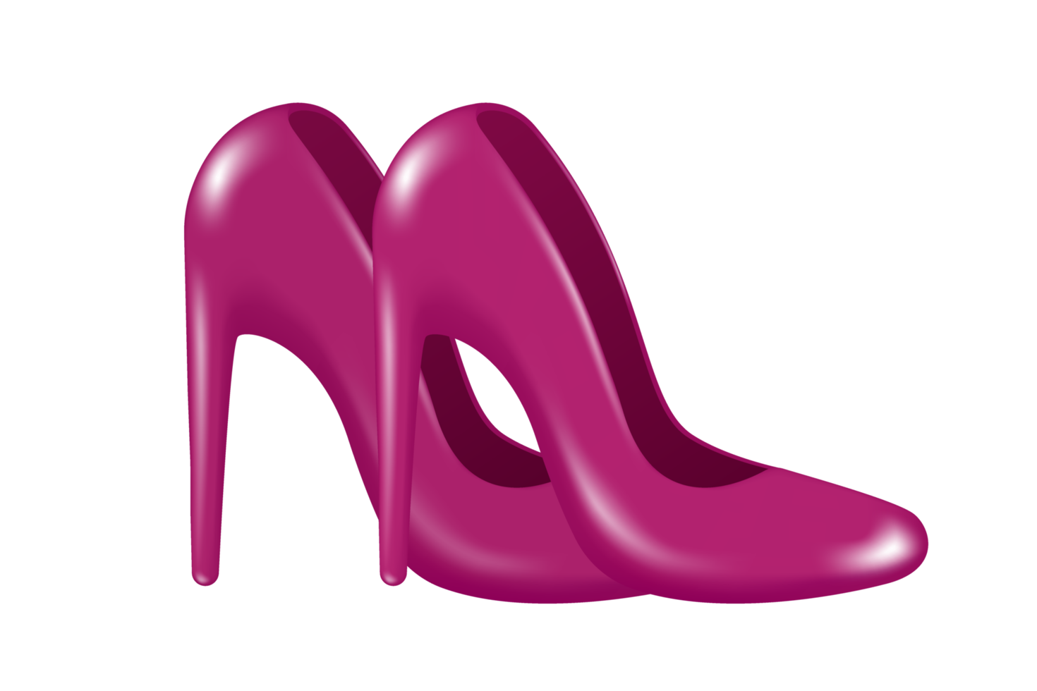 lila High Heels png