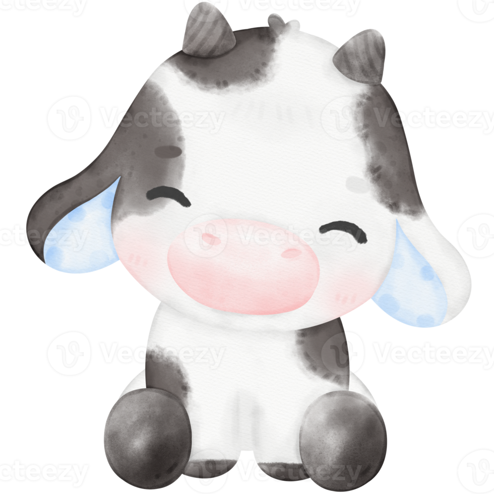 cute-baby-cow-watercolor-illustration-17745573-png