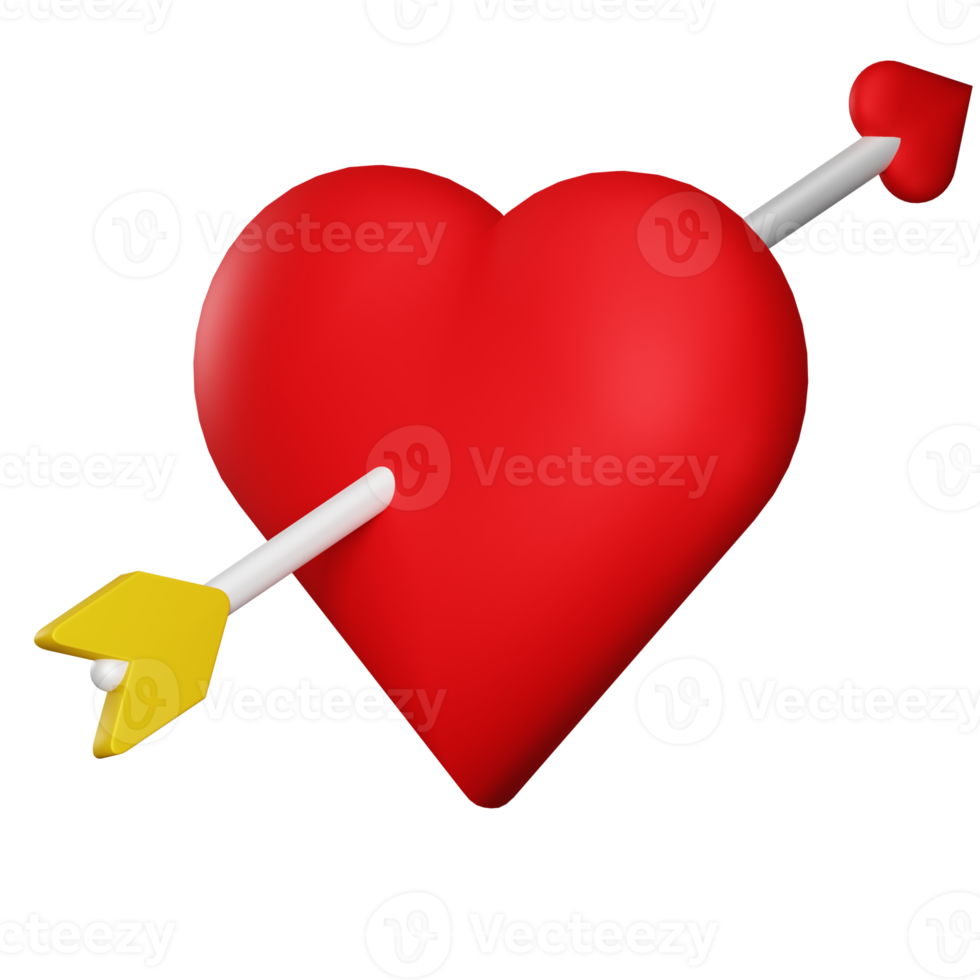 3d rendering of wedding icon valentines png