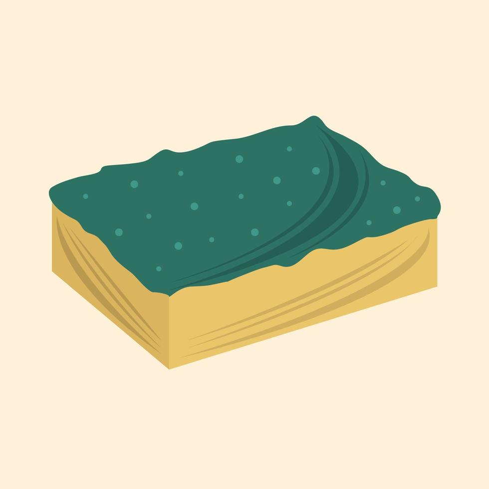 Sponge vector illustration for graphic design and decorative element