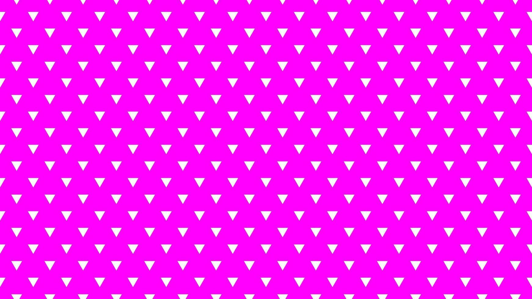 white color triangles over fuchsia purple background vector