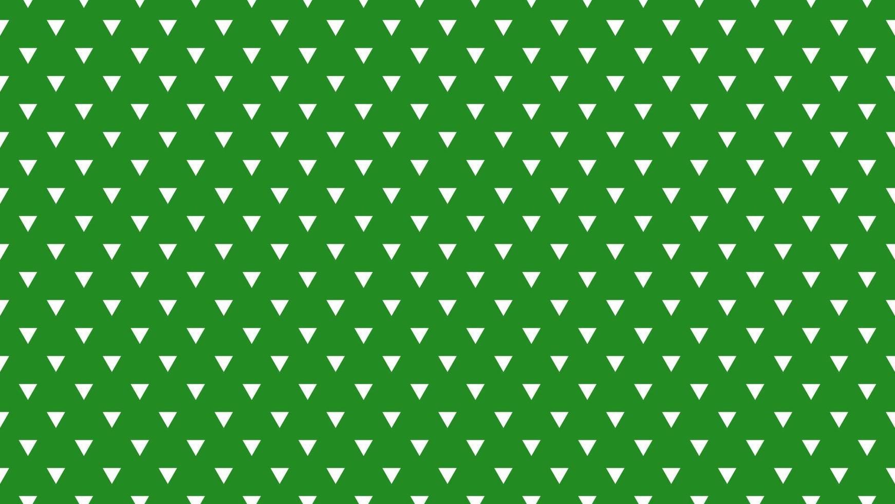 white color triangles over forest green background vector