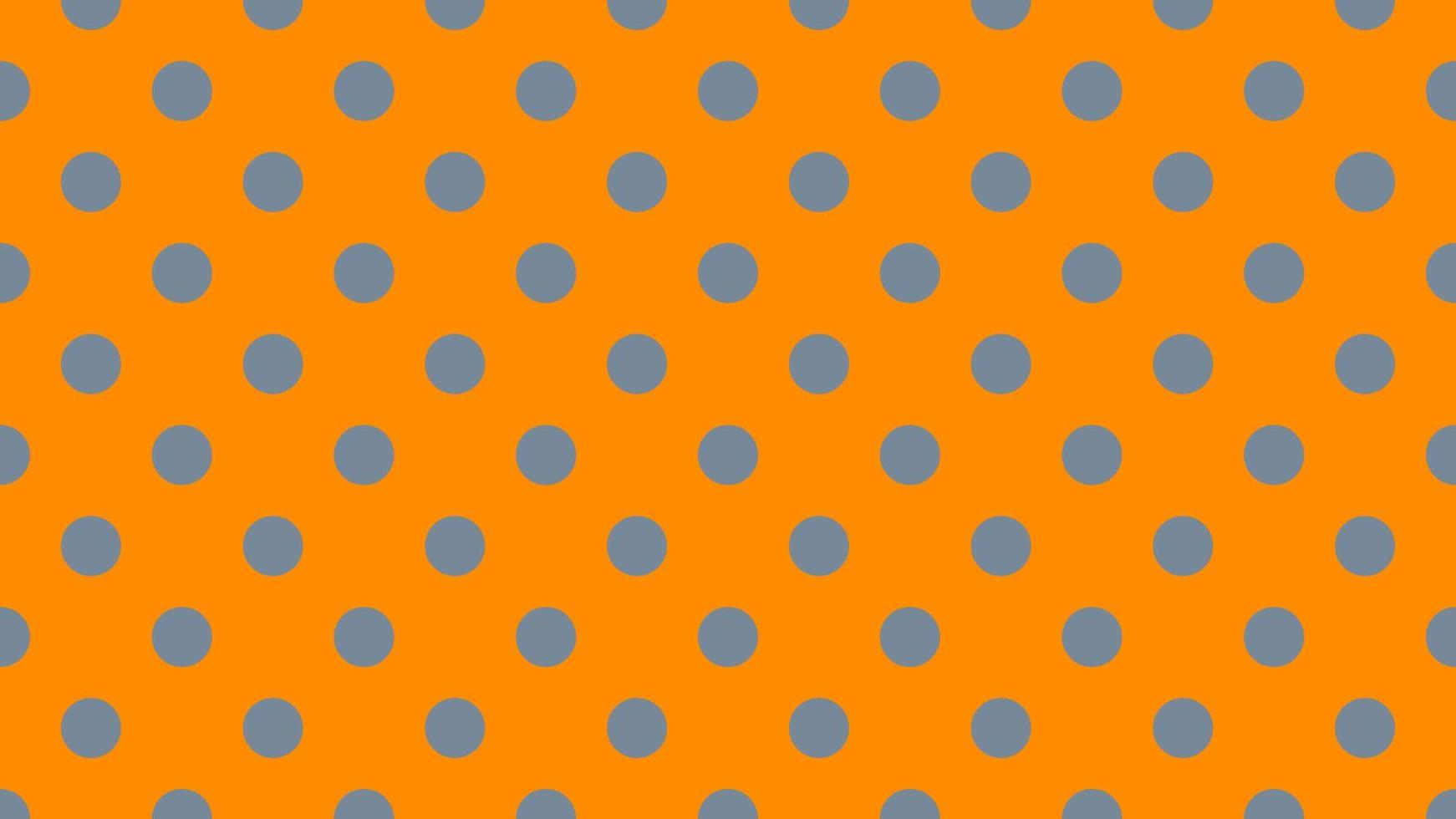 light slate grey color polka dots over dark orange background vector