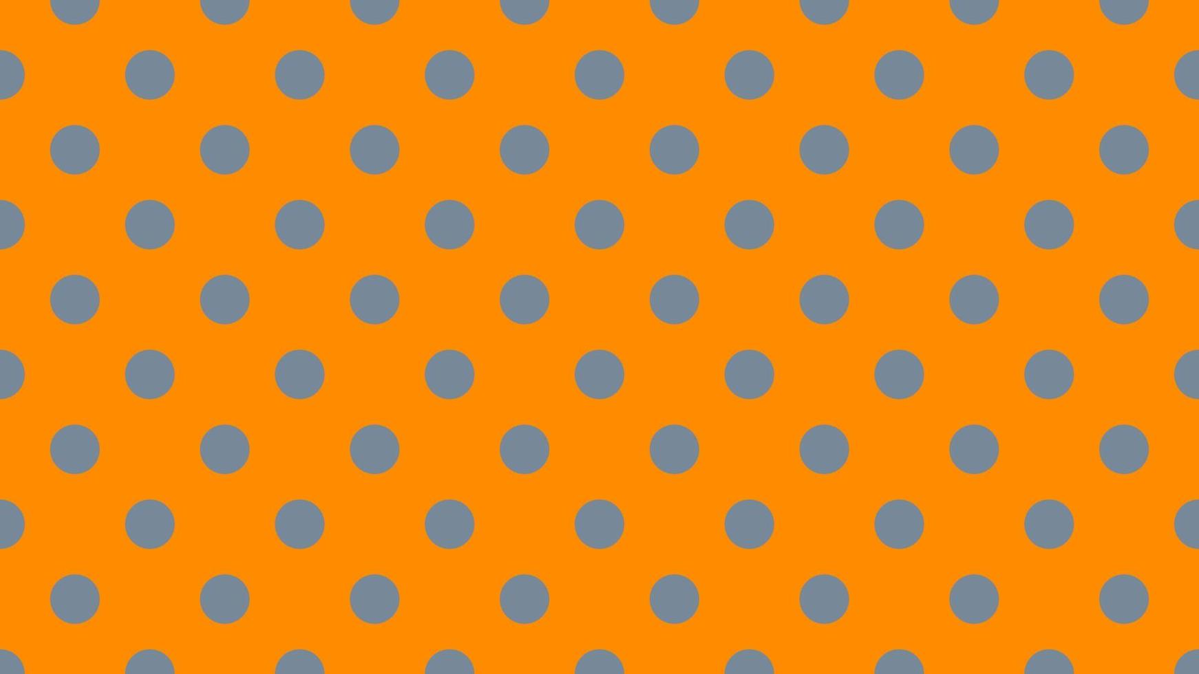 light slate grey color polka dots over dark orange background vector