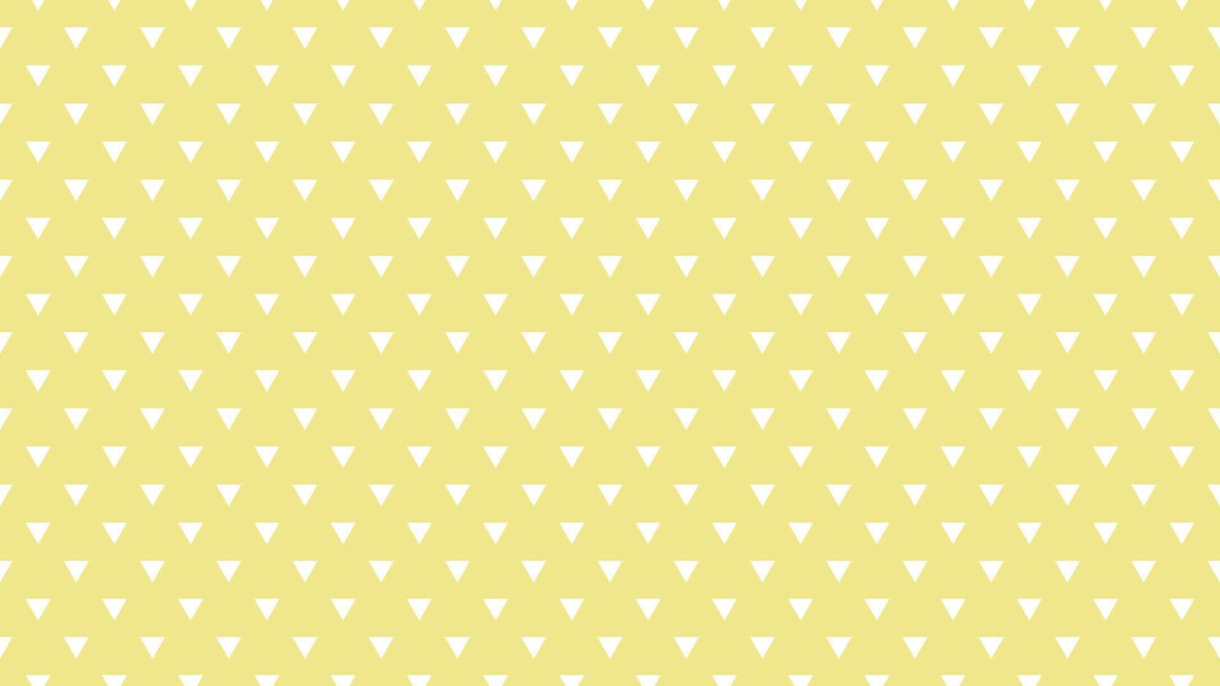 white color triangles over khaki yellow background vector