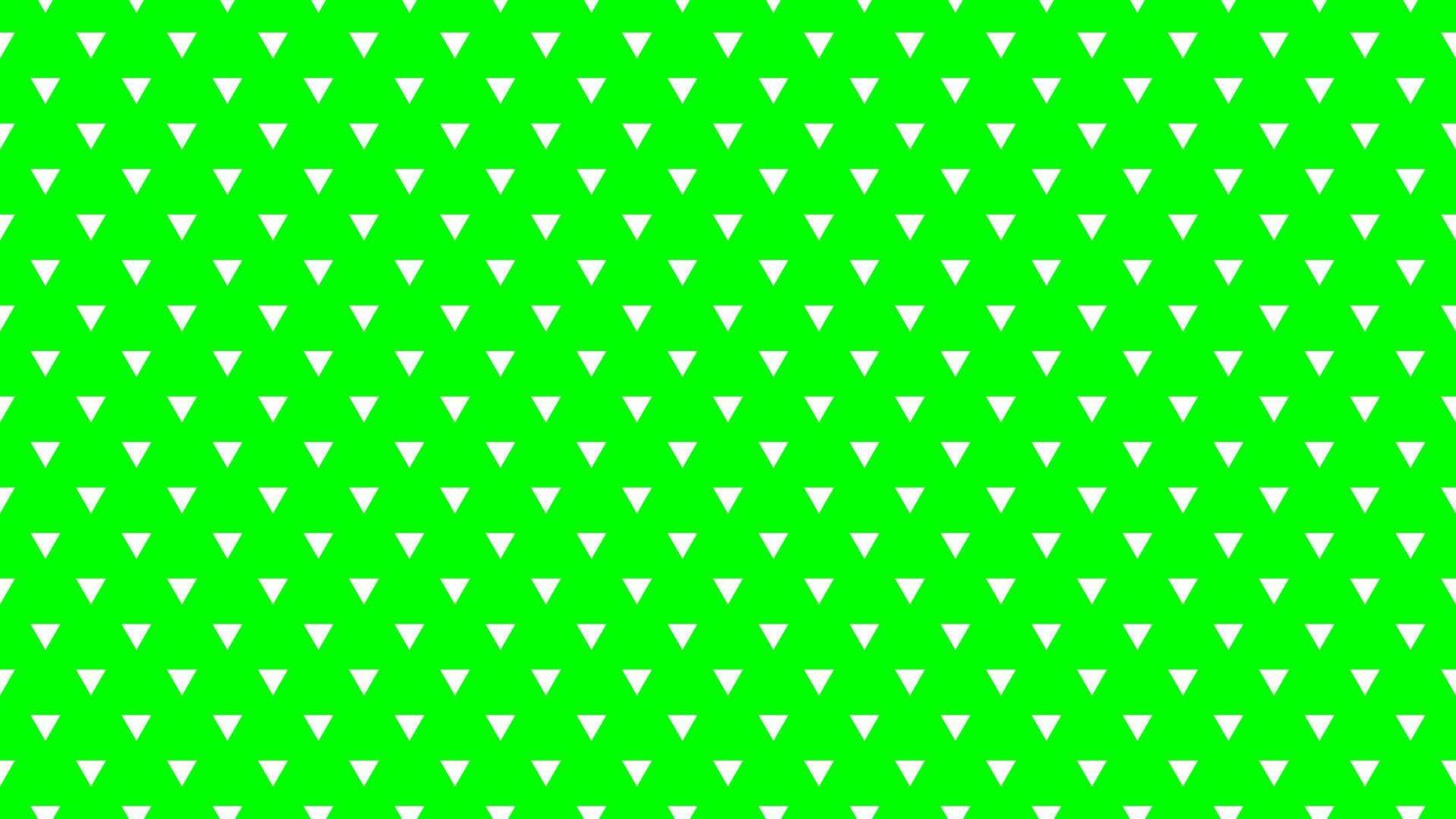 white color triangles over lime green background vector