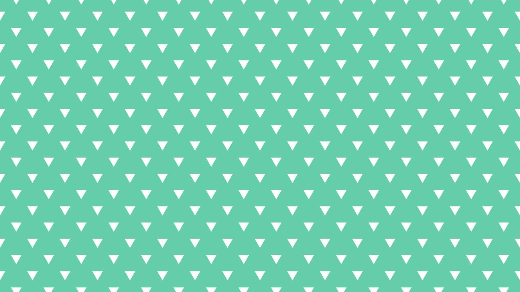 white color triangles over medium aquamarine green background vector