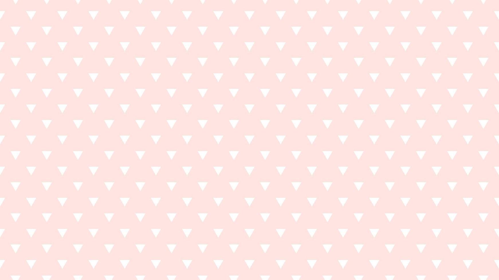 white color triangles over misty rose white background vector