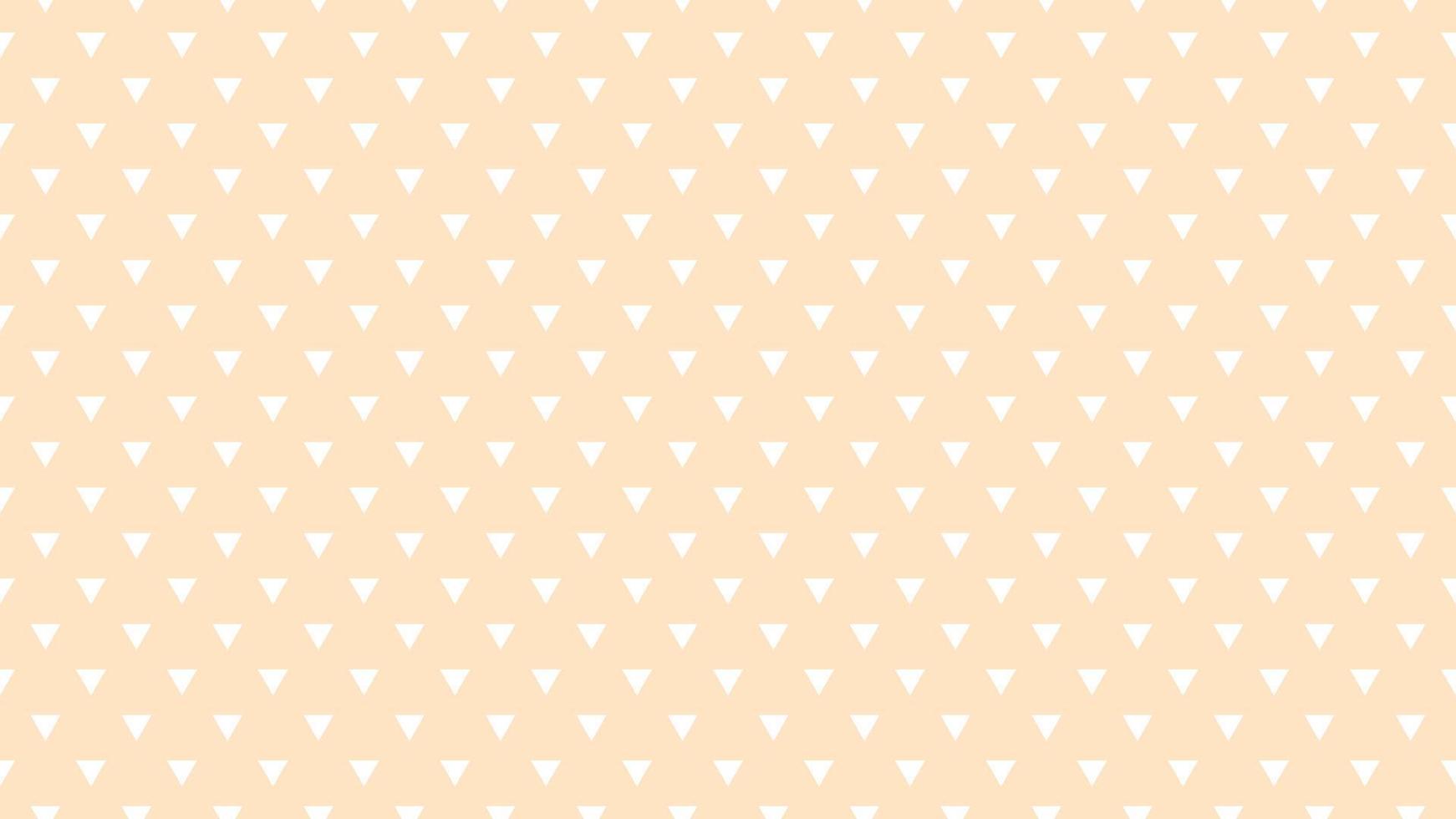 white color triangles over bisque brown background vector