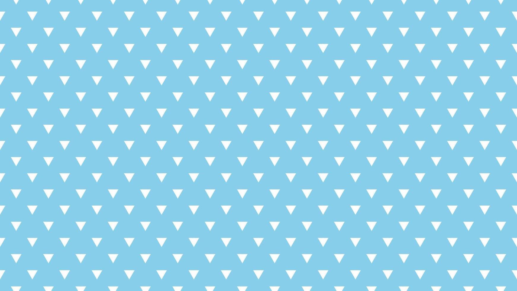 white color triangles over sky blue background vector