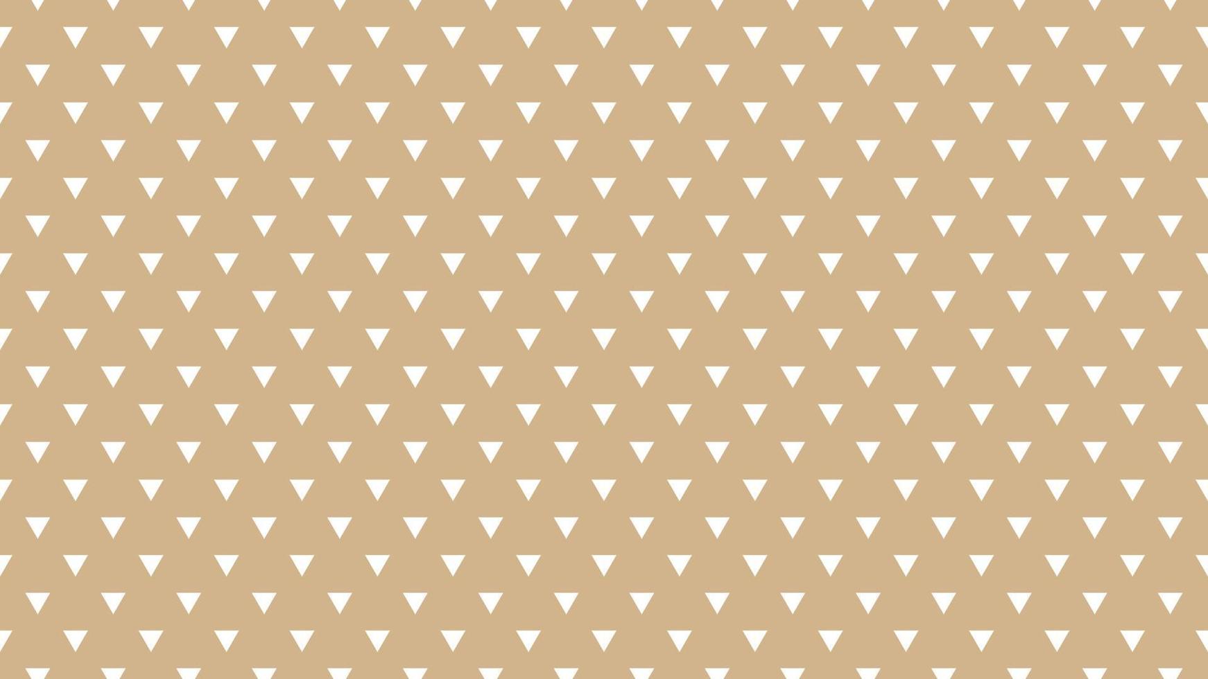 white color triangles over tan brown background vector