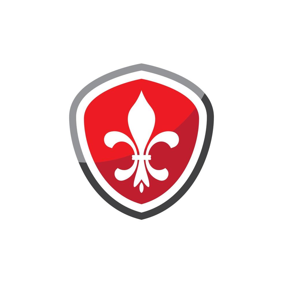 Fleur de lis vector icon design