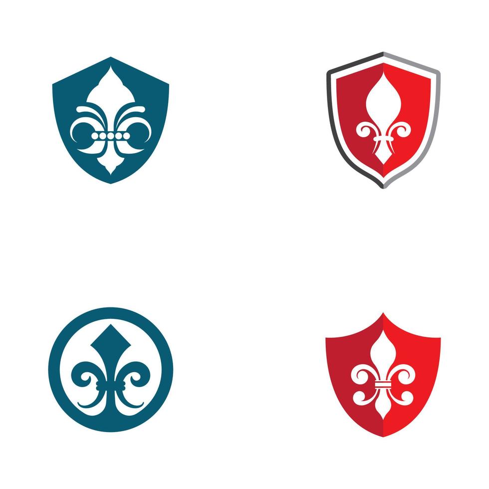 Fleur de lis vector icon design