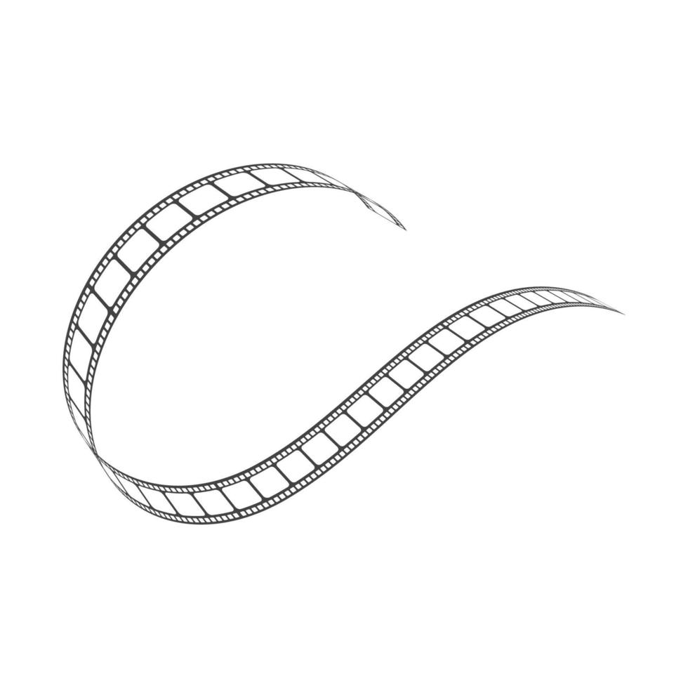 Ilustración de diseño de vector de película