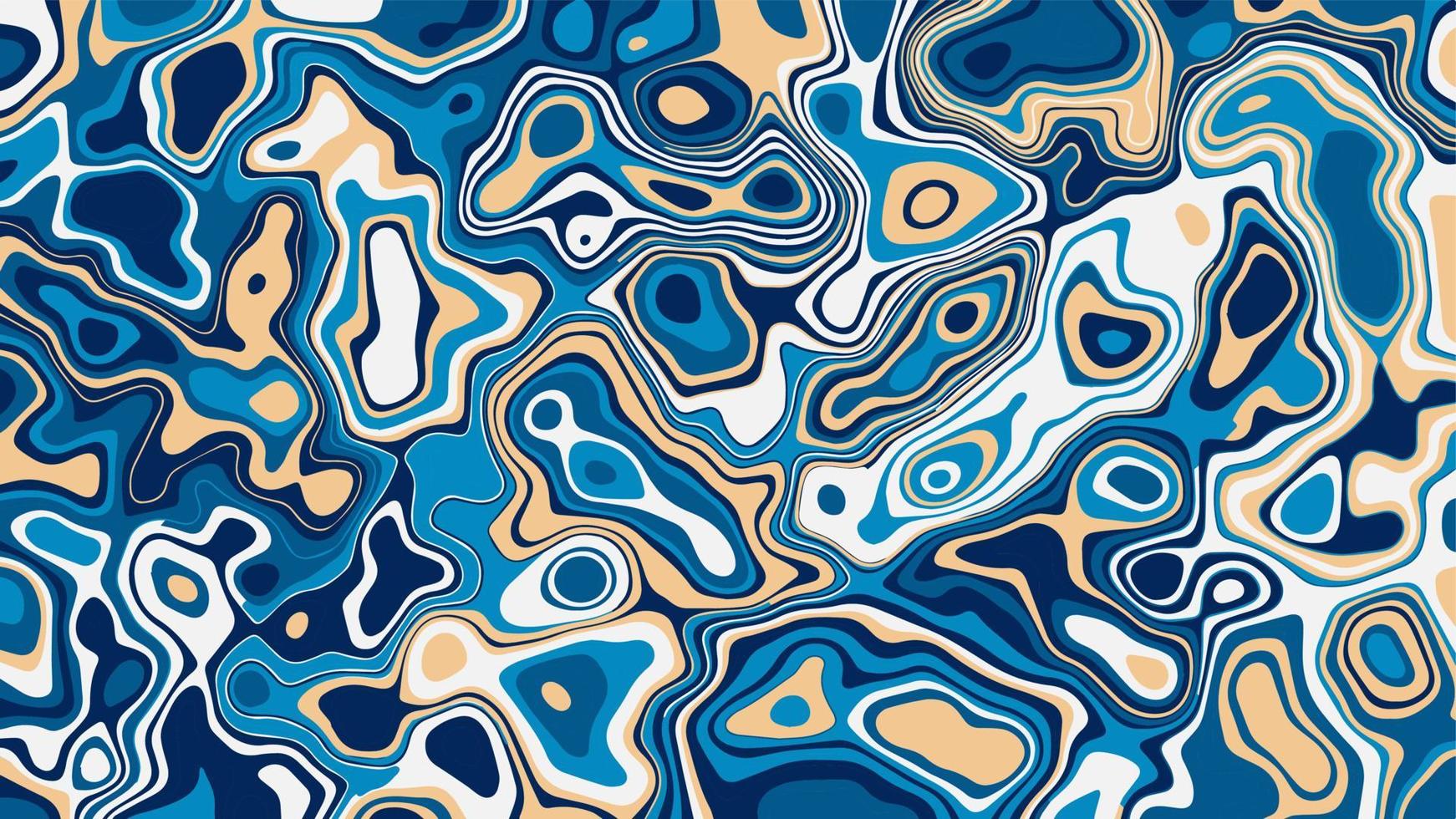 mármol azul y textura de fondo abstracto. Mármol azul oscuro índigo con remolinos de mármol natural de lujo. vector
