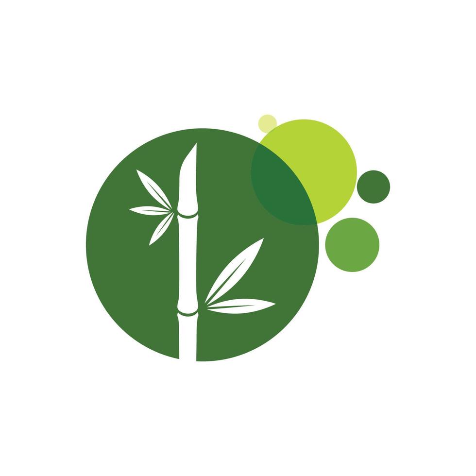 Bamboo vector icon illustration