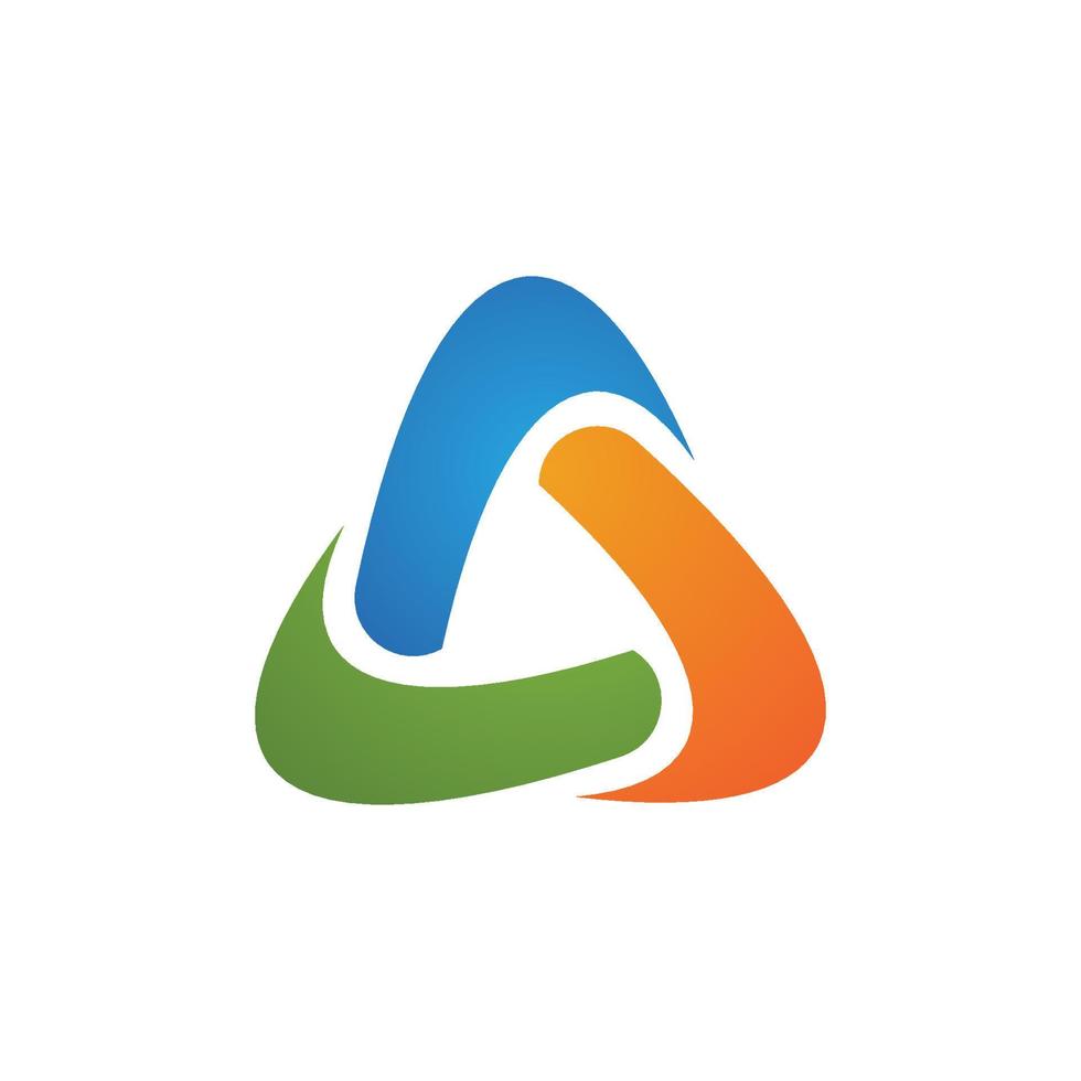 triangle icon vector design