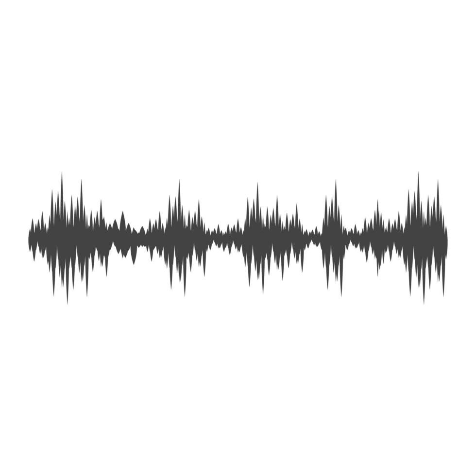 Sound waves vector illustration 17747223 Vector Art at Vecteezy