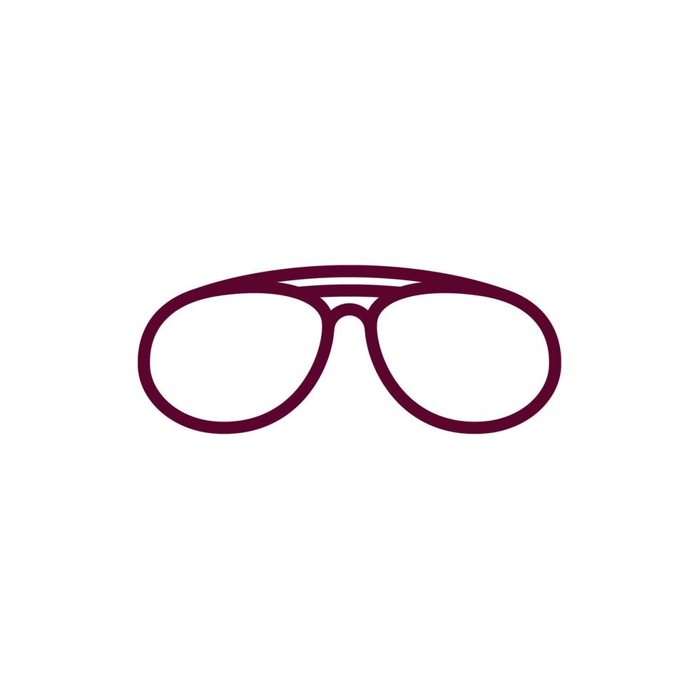 Glasses symbol vector icon design
