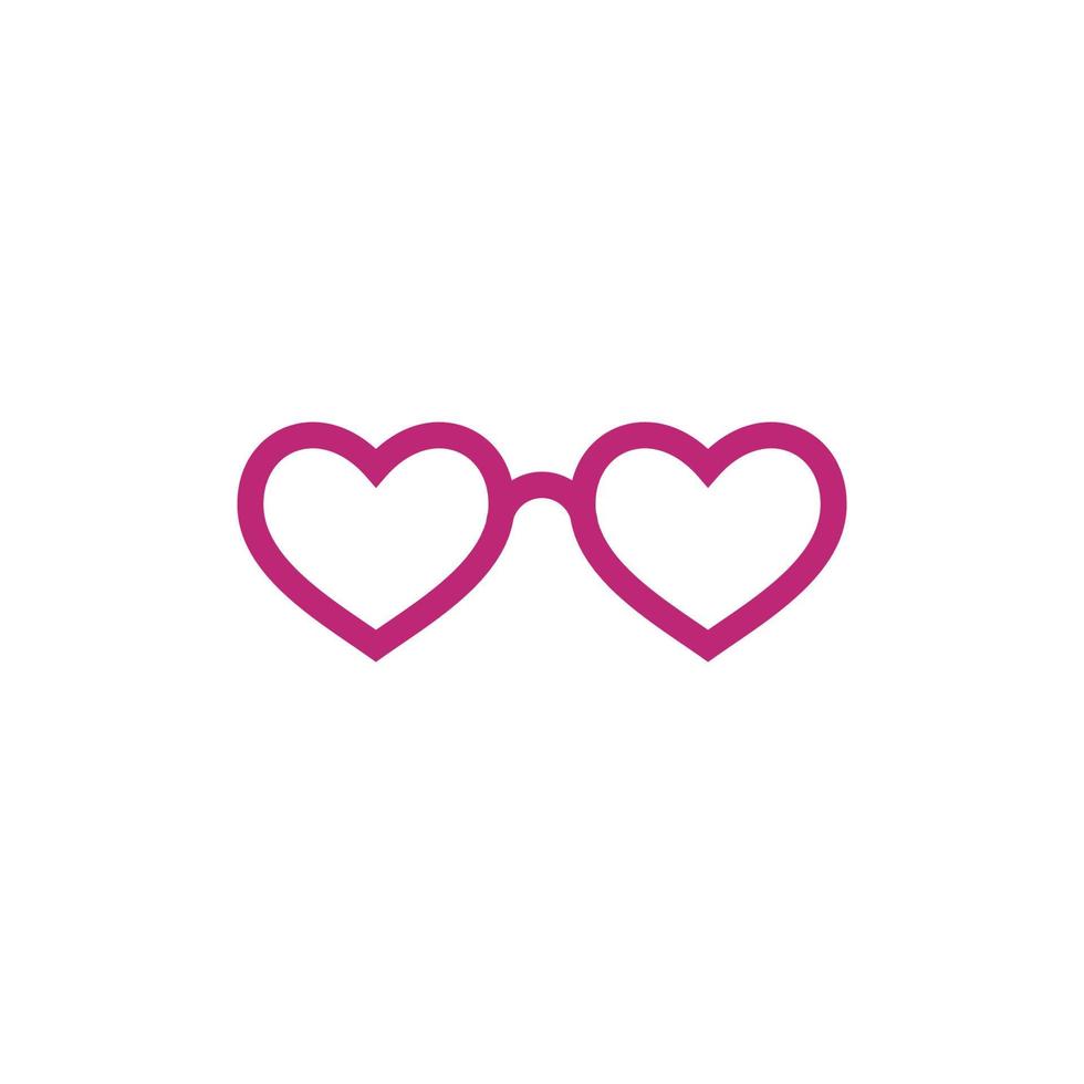 Glasses symbol vector icon design