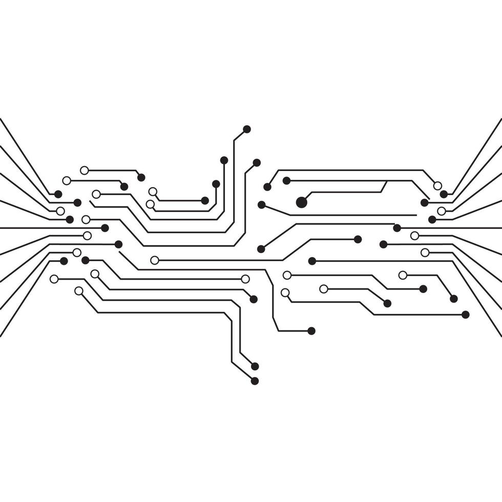 Circuit vector illustration