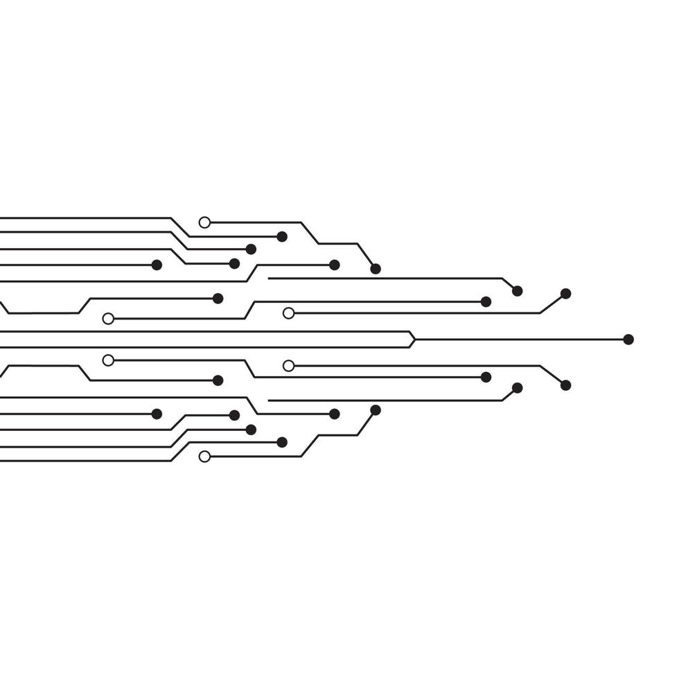 Circuit vector illustration