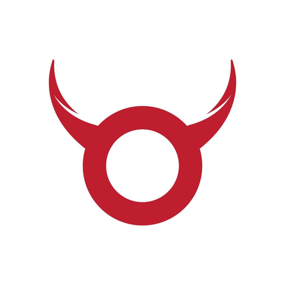 Devil horn Vector icon design