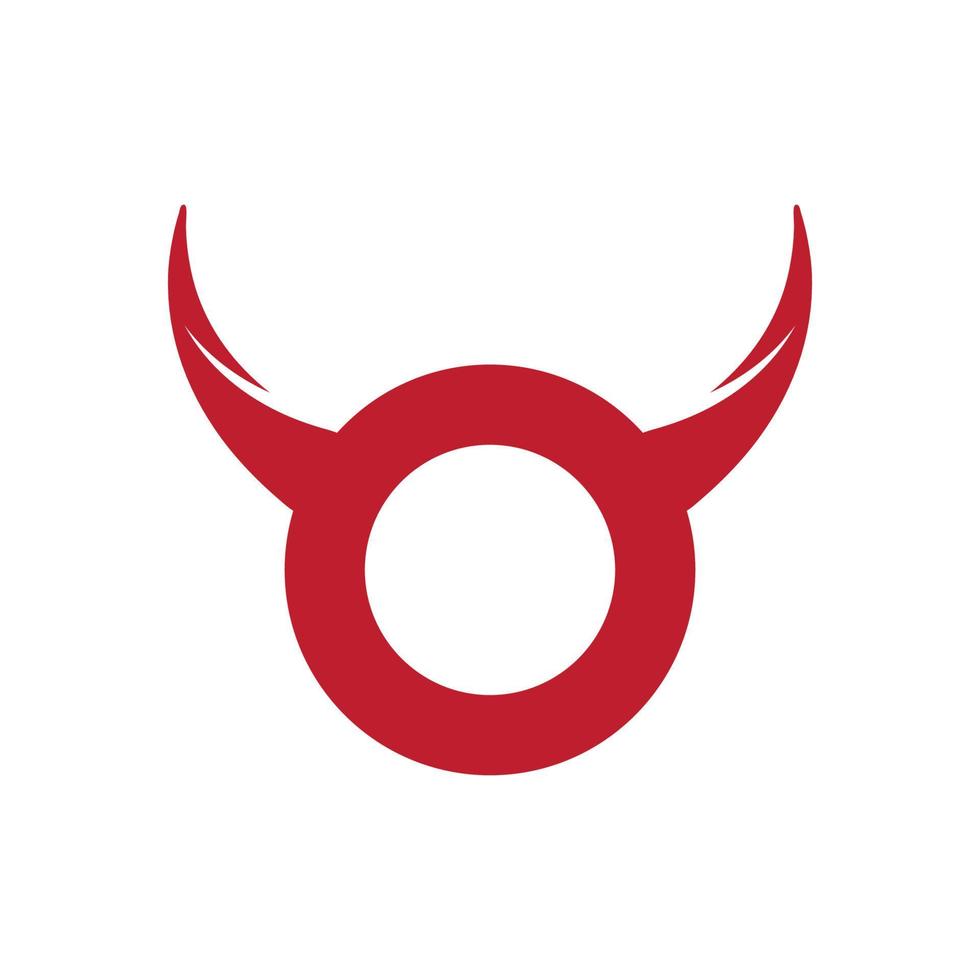 Devil horn Vector icon design