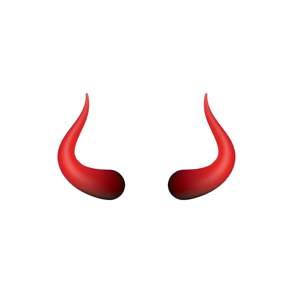 Devil horn Vector icon design