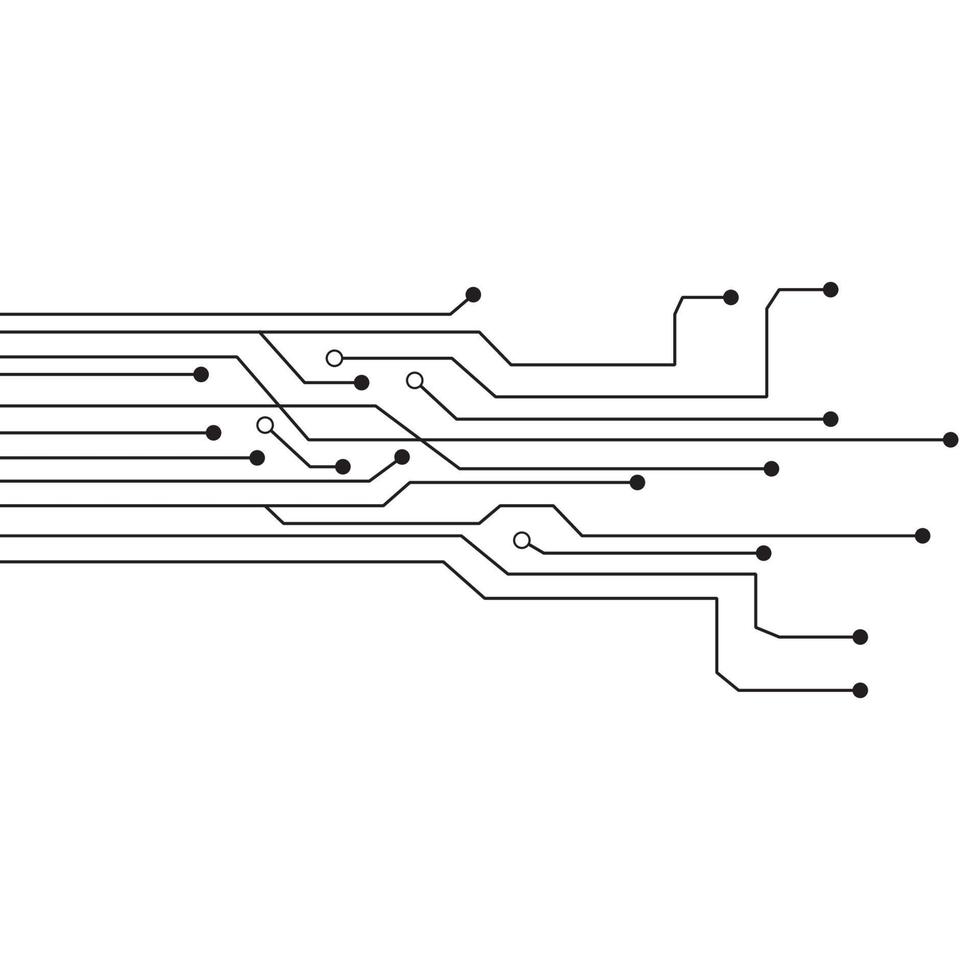 Circuit vector illustration