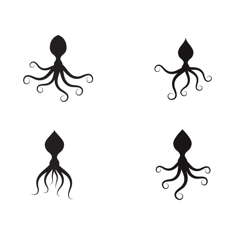 octopus vector icon illustration