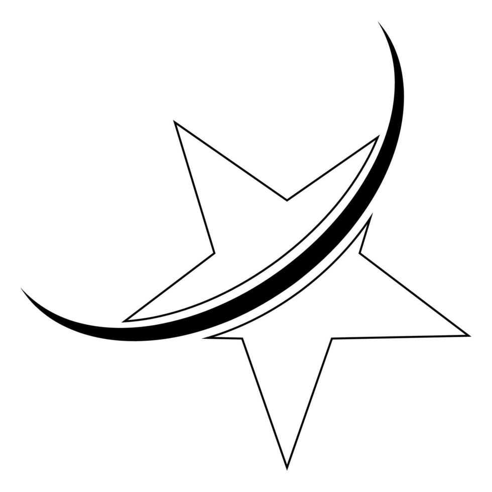 star logo illustration vector